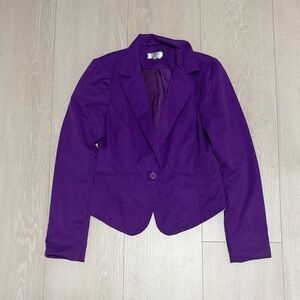 Ashley By 26 International Deep Purple Blazer